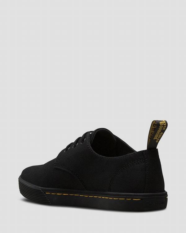 Dr Martens Dámské Tenisky Santanita Canvas Černé, CZ-325817